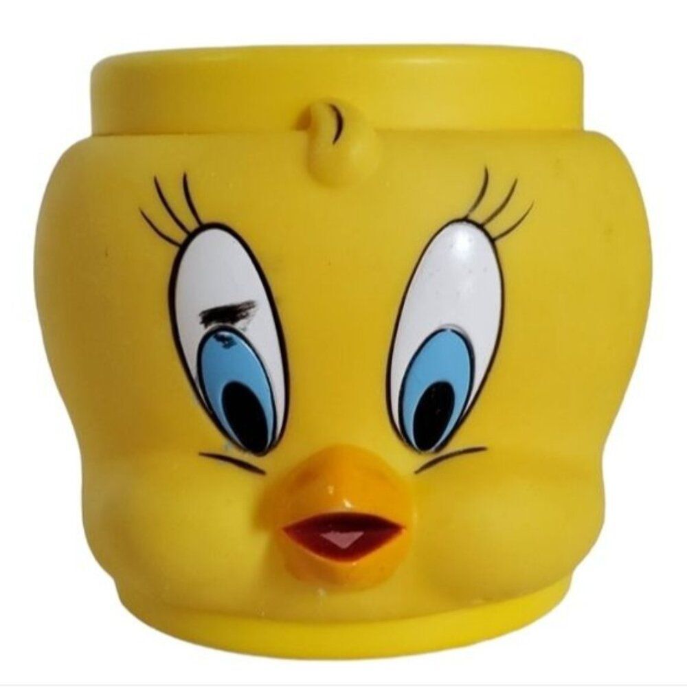 Warner Brothers Looney Tunes VINTAGE Cup Mug Tweety Tweetie Bird 1992